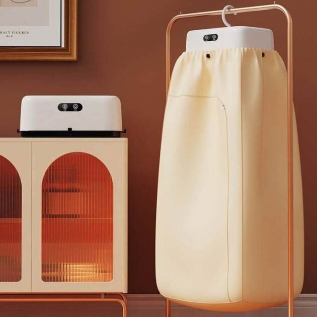 جهاز تنشيف الملابس المتنقل و الذكي